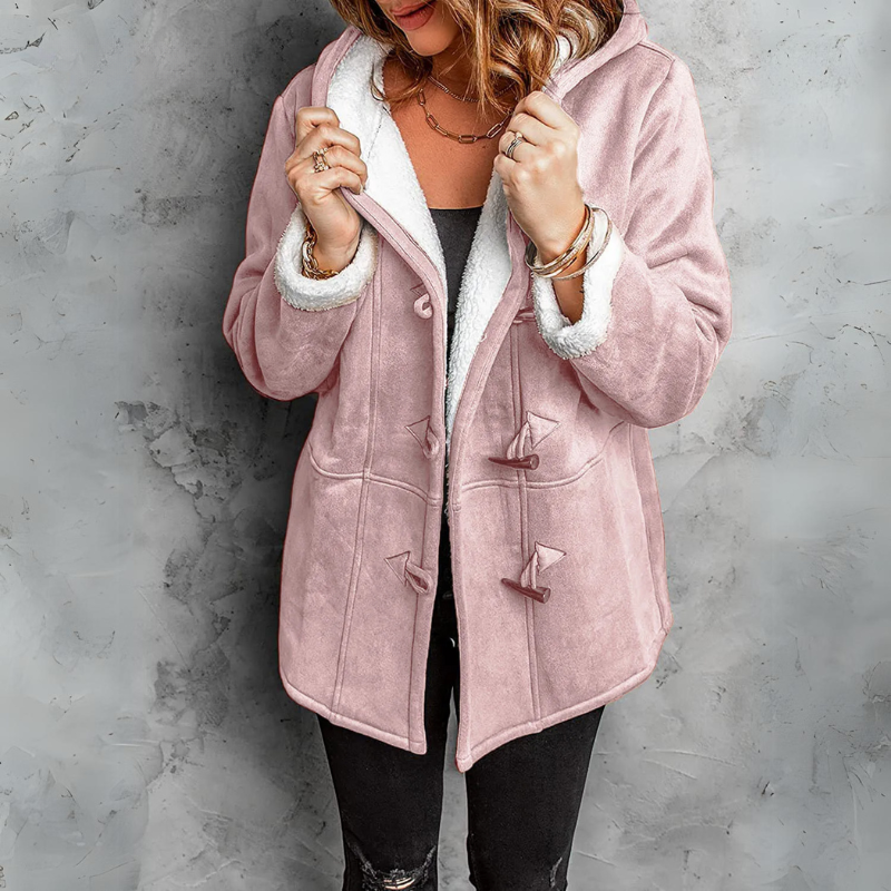 Cameron™Daisy- Soft Hooded Coat