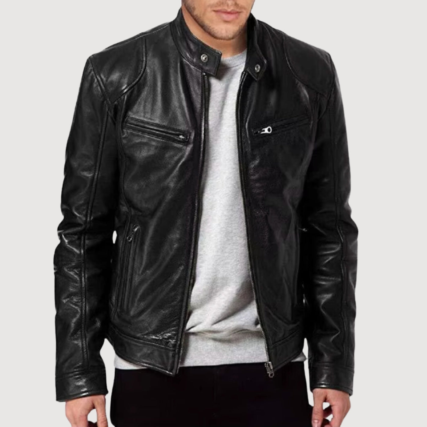 Cameron™ Markus | Premium Leather Jacket