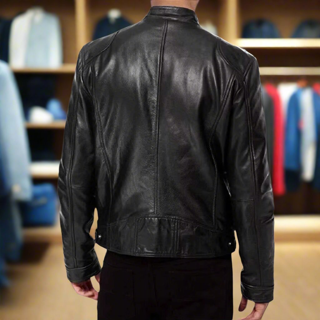 Cameron™ Ethan - Stylish Vegan Leather Jacket