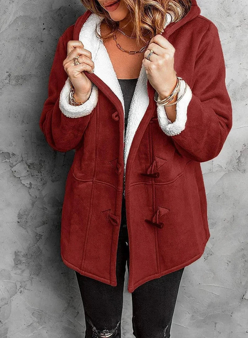 Cameron™ Charlotte - Hooded Fleece Coat