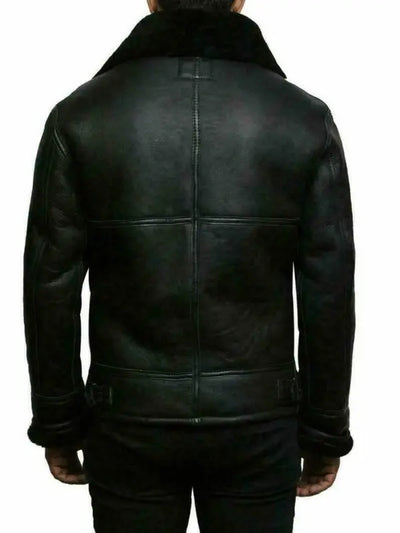 Cameron™ Max - Vegan Leather Winter Jacket