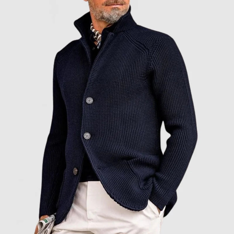 Cameron™ Marzio | Men's refined cardigan with button fastening