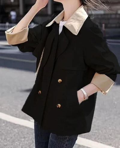 Cameron™ Alice - British Style Modern Windbreaker Trench Coat