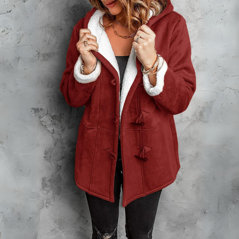 Cameron™Daisy- Soft Hooded Coat