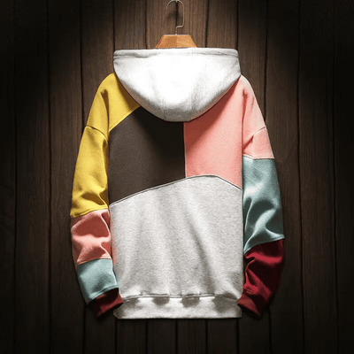 Cameron™ Ashley - Oversized Patchwork Hoodie