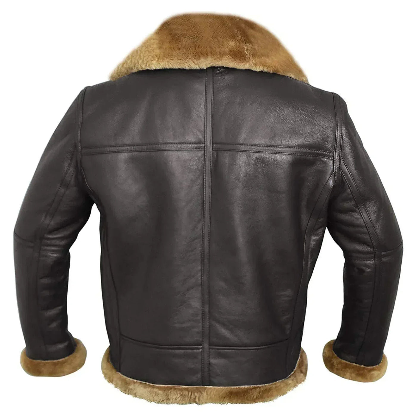 Cameron™ Max - Comfortable Vintage Vegan Leather Bomber Jacket