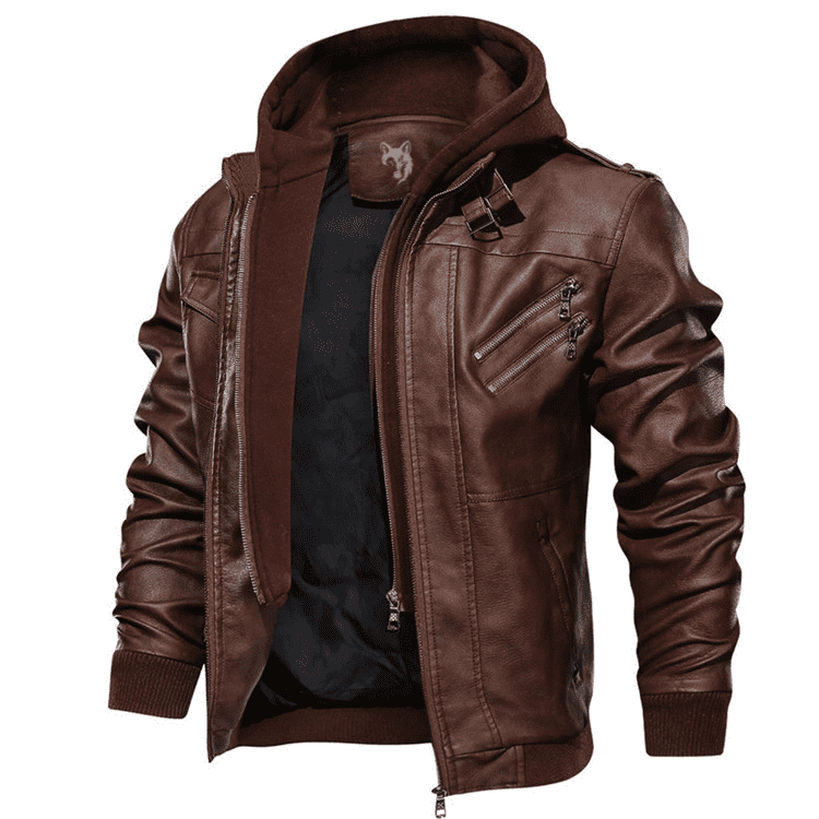 Cameron™ Max - Stylish Leather Bomber Jacket