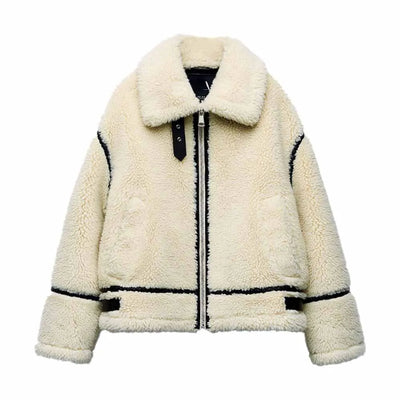 Cameron™ Sophia- Soft Warm Teddy Jacket