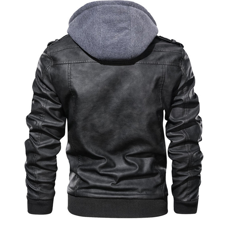 Cameron™ Max - Stylish Leather Bomber Jacket