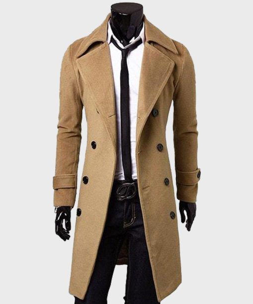 Cameron™ Samuel - Stylish Double Breasted Trench Coat