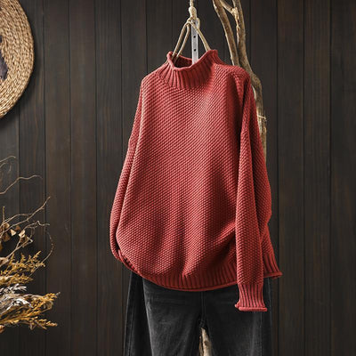 Cameron™ Amelia - Funnel Neck Knitted Jumper