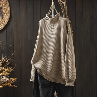 Cameron™ Amelia - Funnel Neck Knitted Jumper