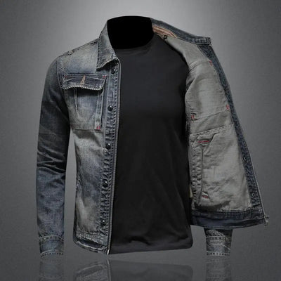 Cameron™ Henry - Retro denim jacket