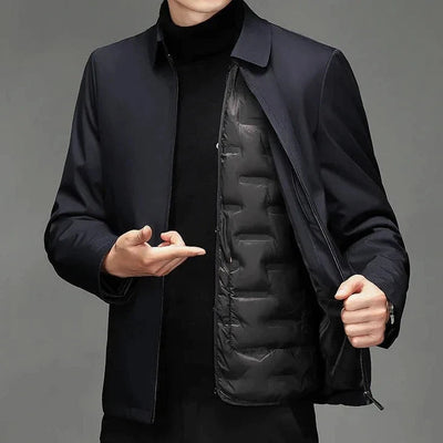 Cameron™ Jack - Luxury Nano Silk Down Jacket