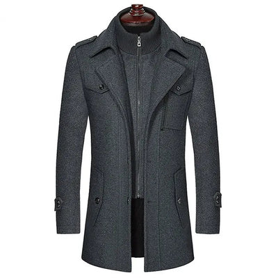 Cameron™ Jack - Stylish Elegant Wool Overcoat