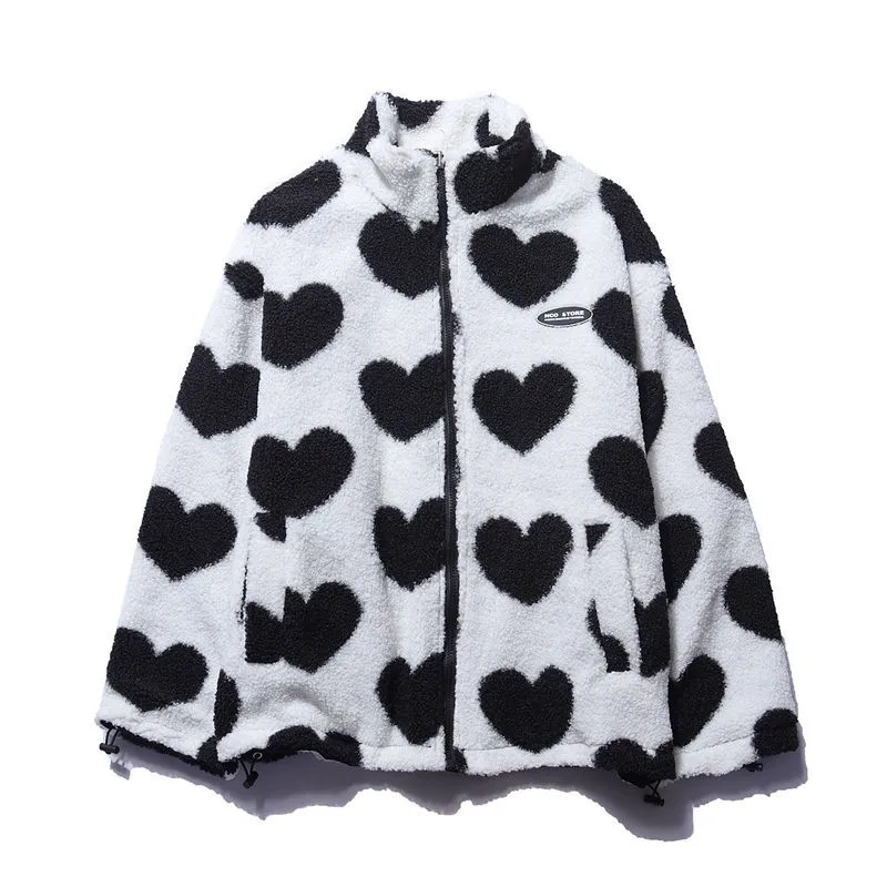 Cameron™ Hannah - Reversible Heart Fleece Jacket