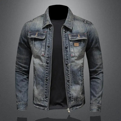 Cameron™ Henry - Retro denim jacket