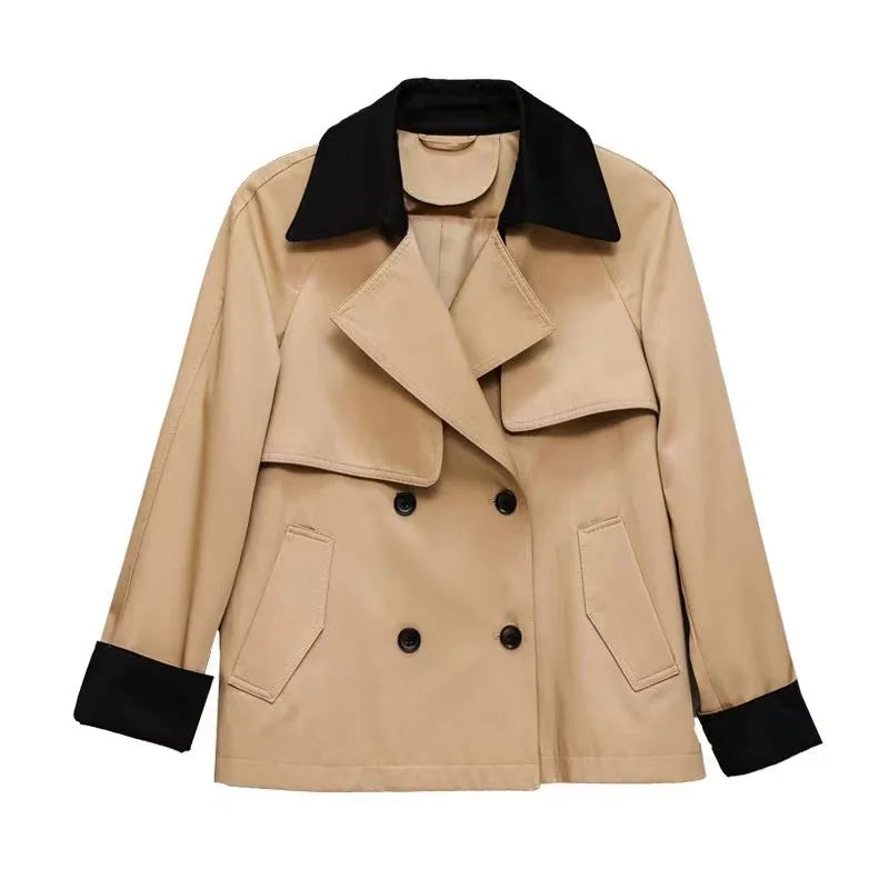 Cameron™ Alice - British Style Modern Windbreaker Trench Coat