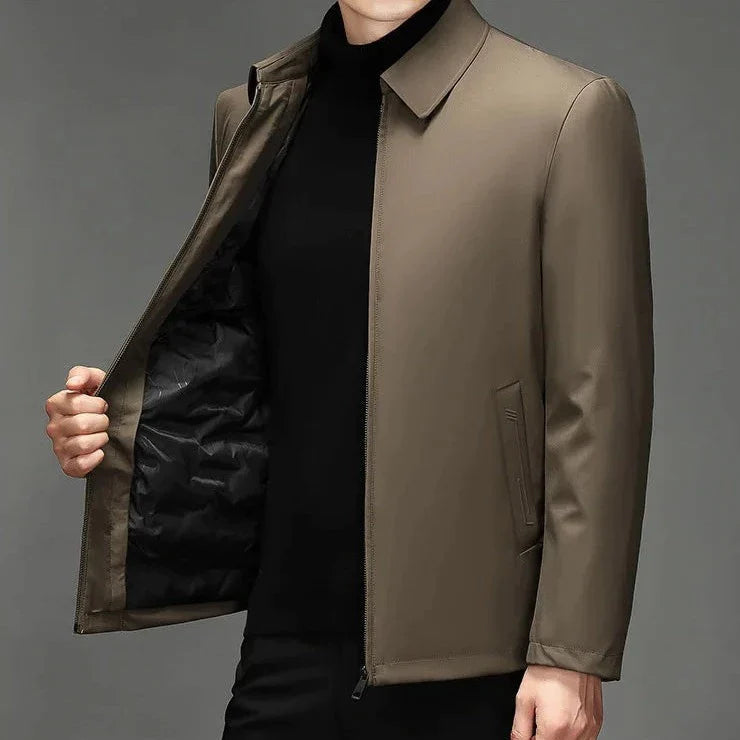 Cameron™ Jack - Luxury Nano Silk Down Jacket