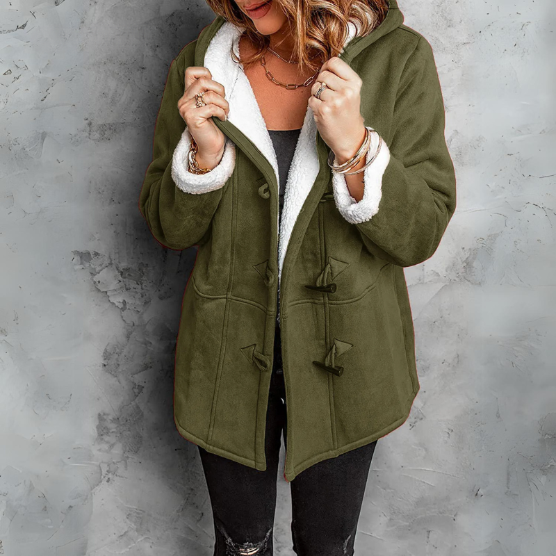 Cameron™Daisy- Soft Hooded Coat