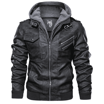 Cameron™ Max - Stylish Leather Bomber Jacket