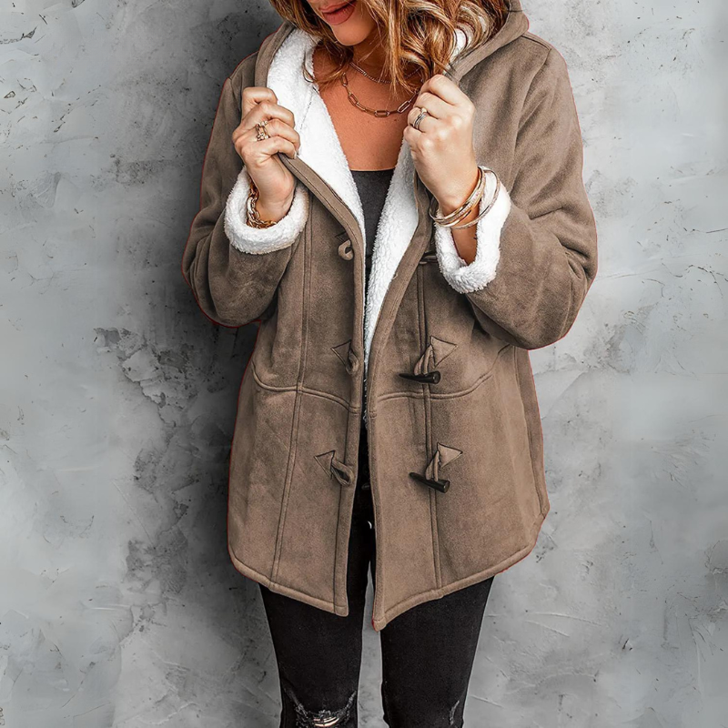 Cameron™Daisy- Soft Hooded Coat