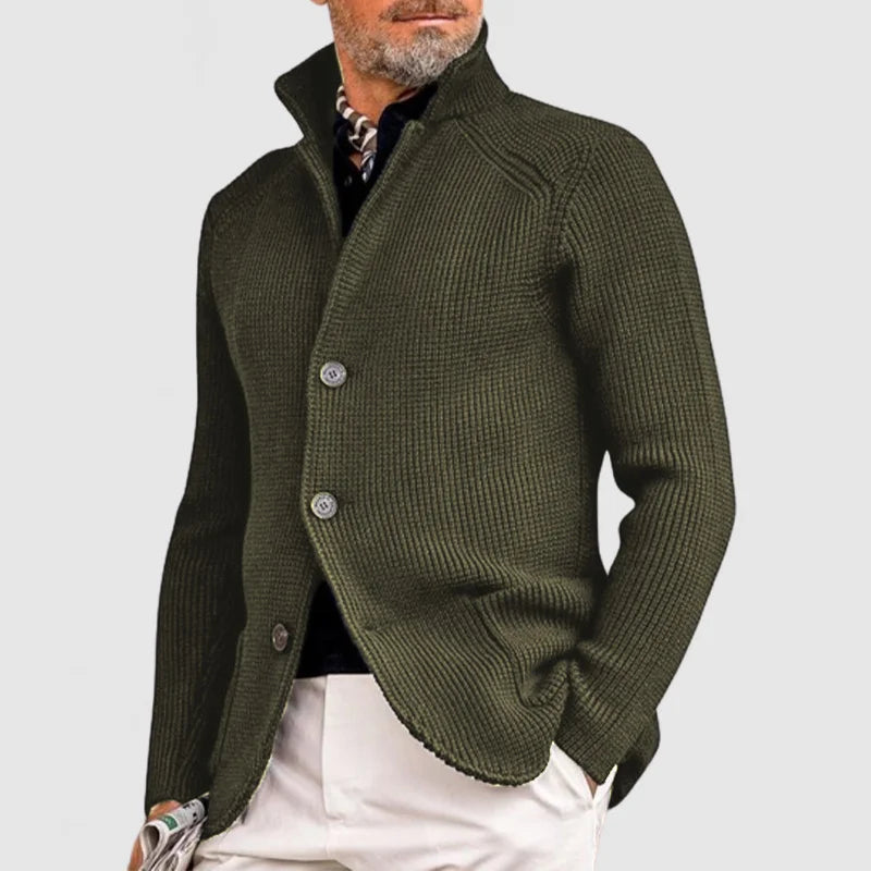 Cameron™ Marzio | Men's refined cardigan with button fastening