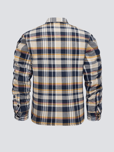 Cameron™ Louis - Super Warm Checkered Flannel Jacket