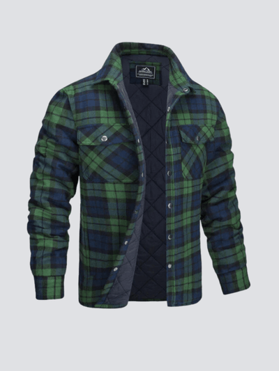 Cameron™ Louis - Super Warm Checkered Flannel Jacket