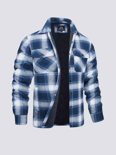 Cameron™ Louis - Super Warm Checkered Flannel Jacket