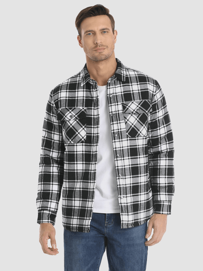 Cameron™ Louis - Super Warm Checkered Flannel Jacket