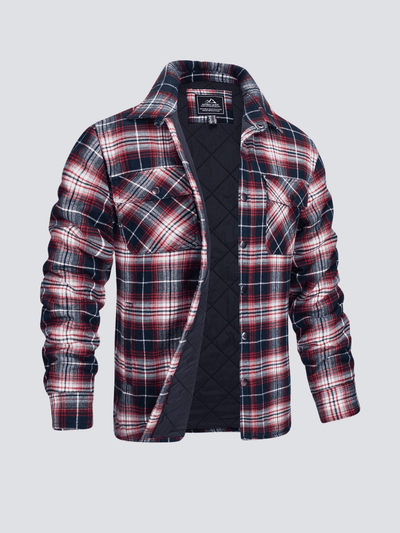 Cameron™ Louis - Super Warm Checkered Flannel Jacket