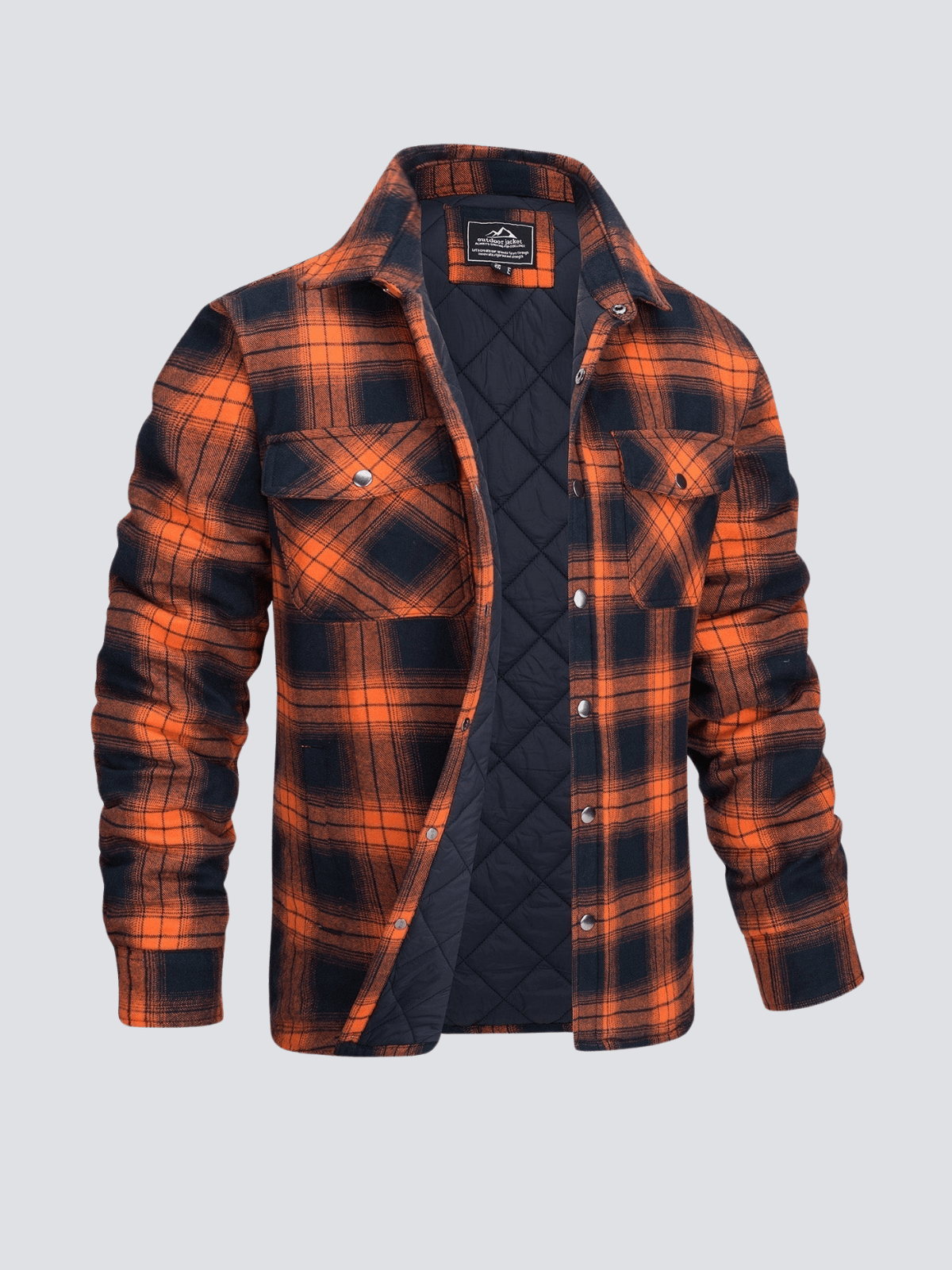 Cameron™ Louis - Super Warm Checkered Flannel Jacket