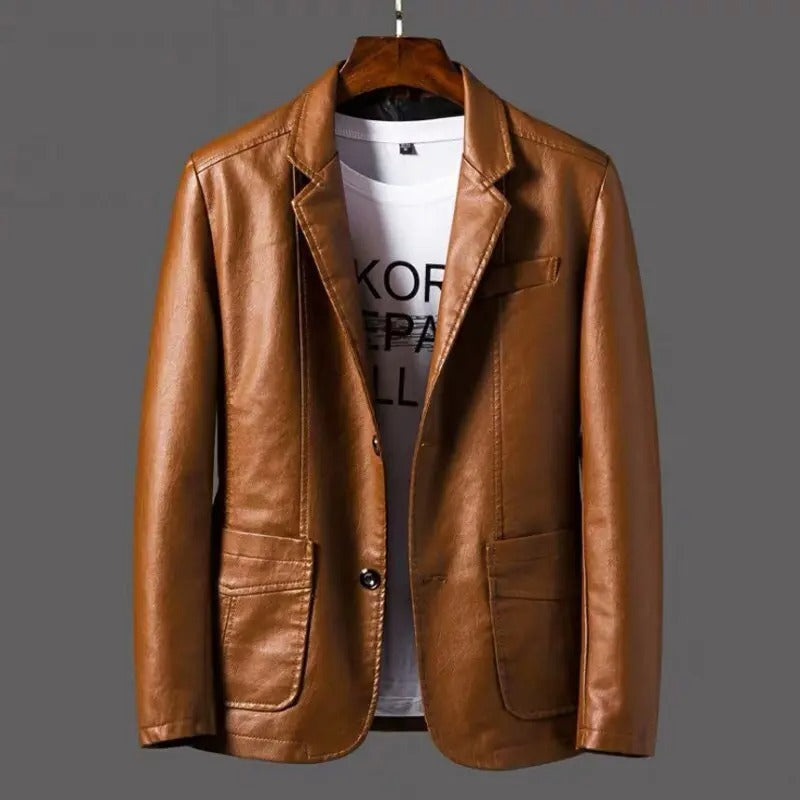 Cameron™ Elliot - Stylish Warm Leather Jacket