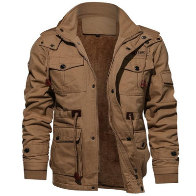 Cameron™ Sebastian - Casual Winter Cotton Military Jacket