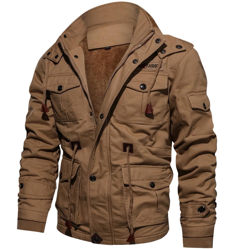 Cameron™ Sebastian - Casual Winter Cotton Military Jacket