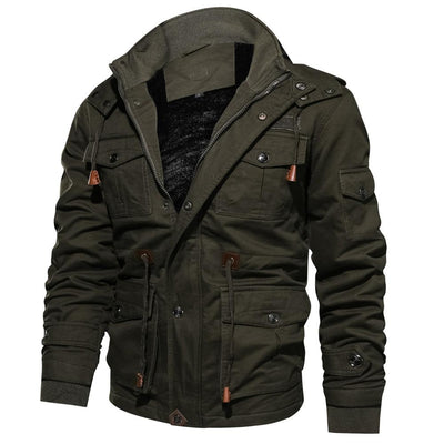 Cameron™ Sebastian - Casual Winter Cotton Military Jacket