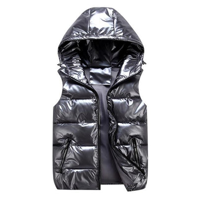 Cameron™ Harper - Unisex Stylish Hooded Quilted Vest