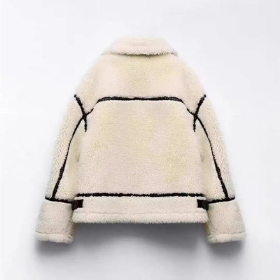 Cameron™ Sophia- Soft Warm Teddy Jacket